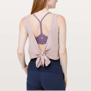 Lululemon It's a Tie Tank (smokey blush)
